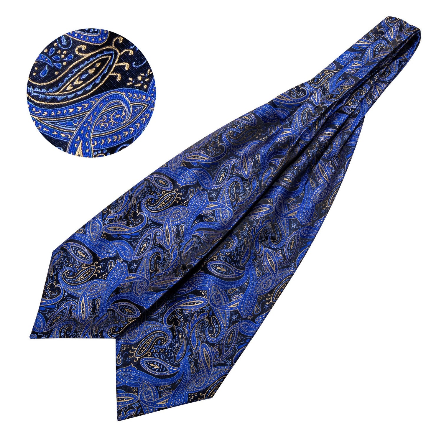 The Deep Sea Ascot, Pocket Square and Cufflinks ascot - Sophisticated Gentlemen