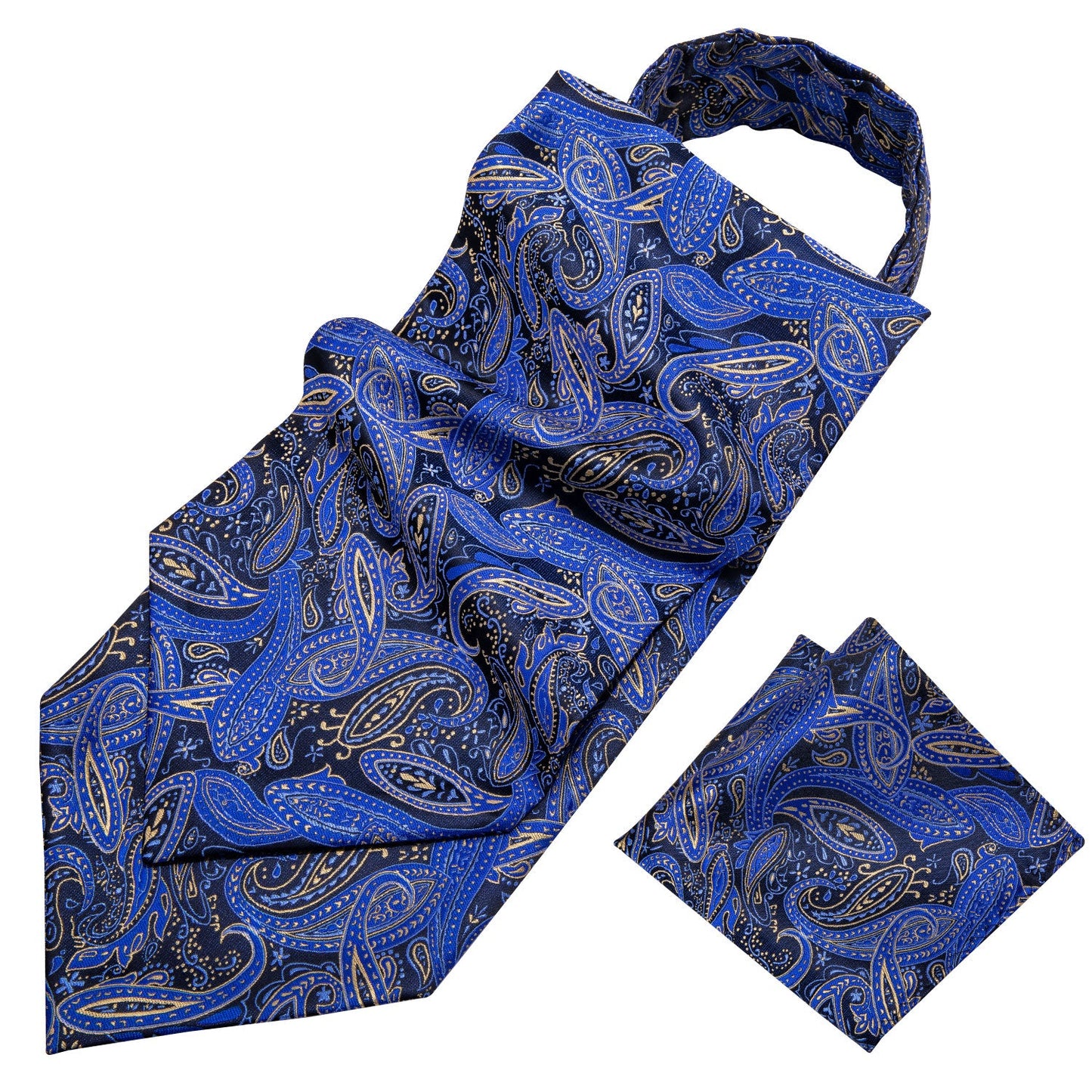 The Deep Sea Ascot, Pocket Square and Cufflinks ascot - Sophisticated Gentlemen