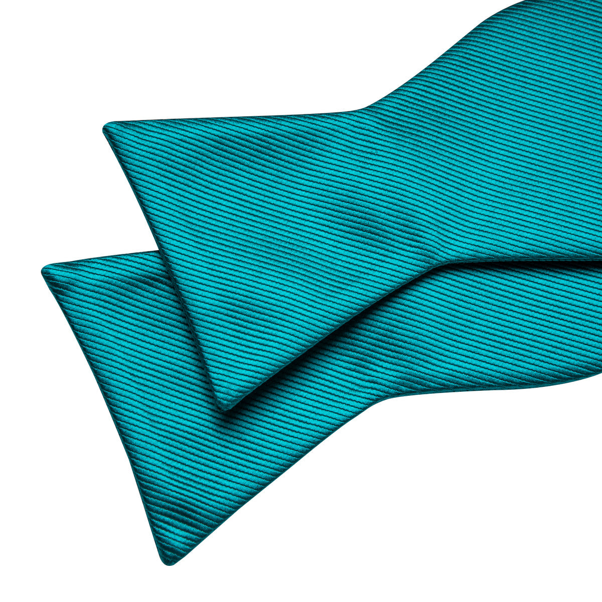 Blue Solid Bow Tie Set bow ties - Sophisticated Gentlemen