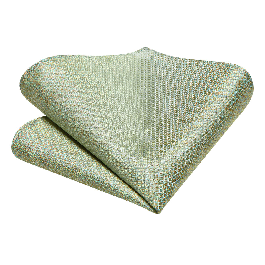 Sage Green XL Tie, Pocket Square and Cufflinks tie sets - Sophisticated Gentlemen