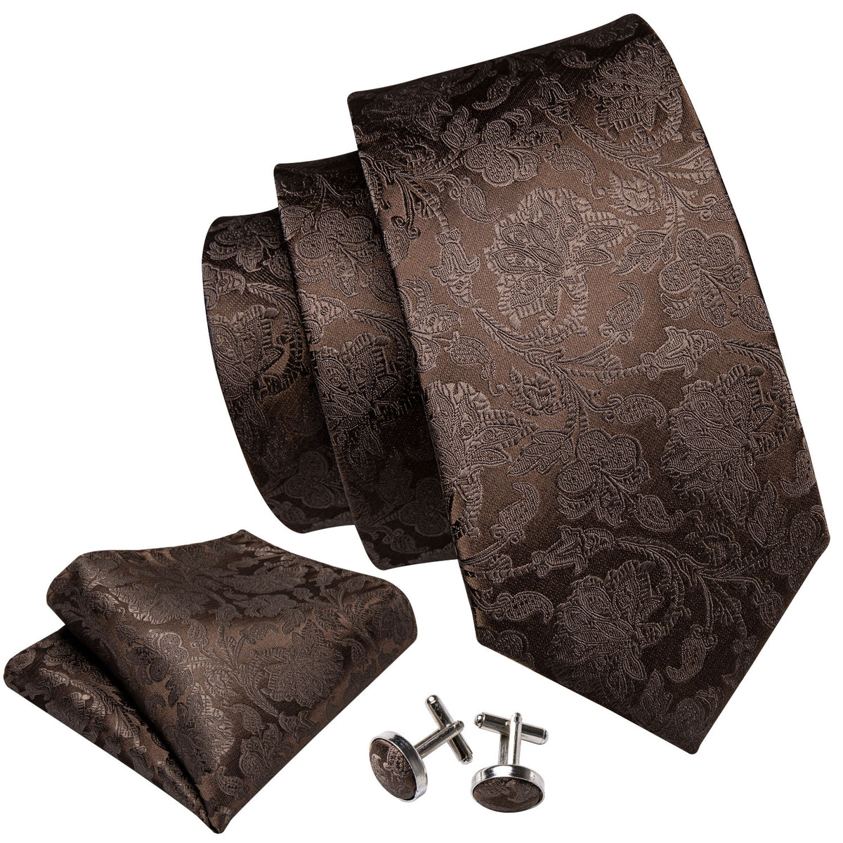 Hot Chocolate Premium Tie Set tie set - Sophisticated Gentlemen
