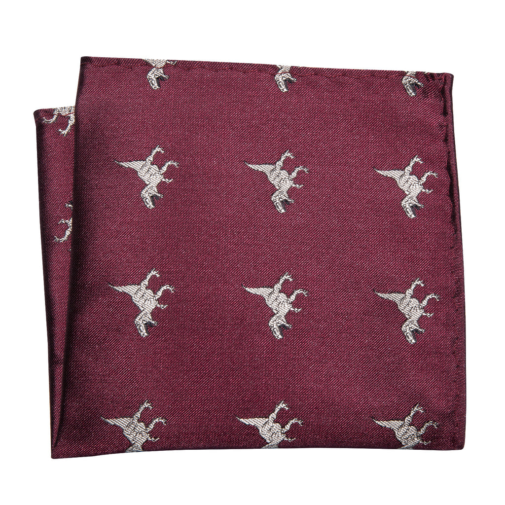 Red Dinosaur Bow Tie Set bow ties - Sophisticated Gentlemen