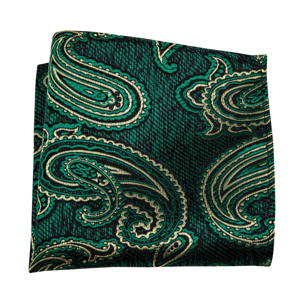 Green Floral Bow Tie Set bow ties - Sophisticated Gentlemen
