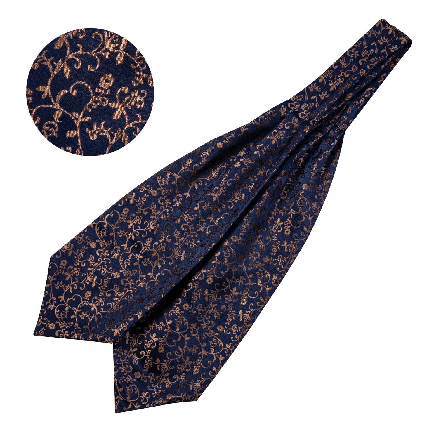 The Stallion Floral Ascot and Pocket Square Ascot - Sophisticated Gentlemen