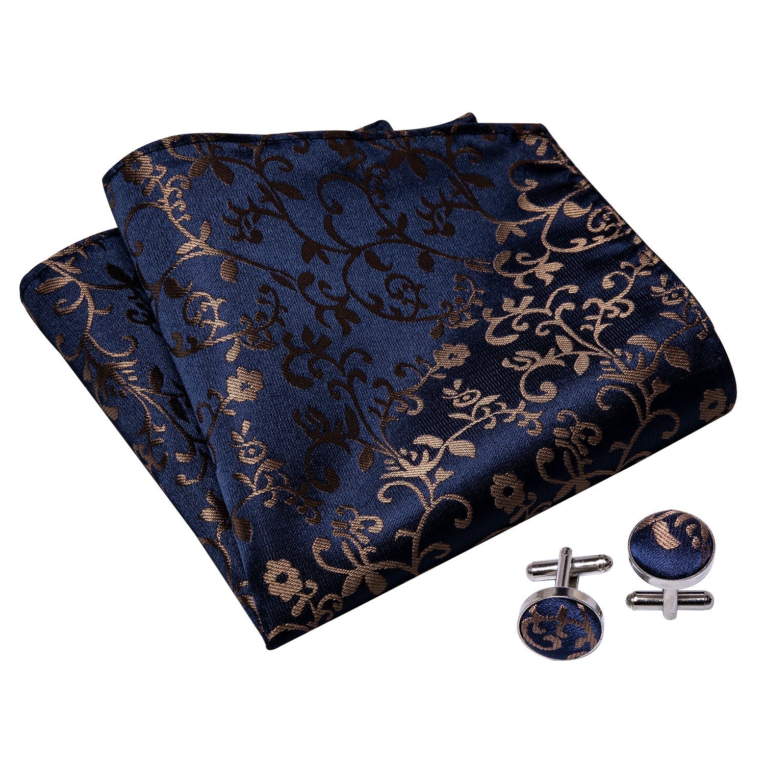 The Stallion Floral Ascot and Pocket Square Ascot    - Sophisticated Gentlemen