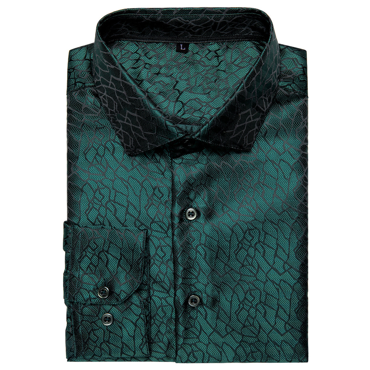Forest Green Signature Long Sleeve Shirt shirt    - Sophisticated Gentlemen
