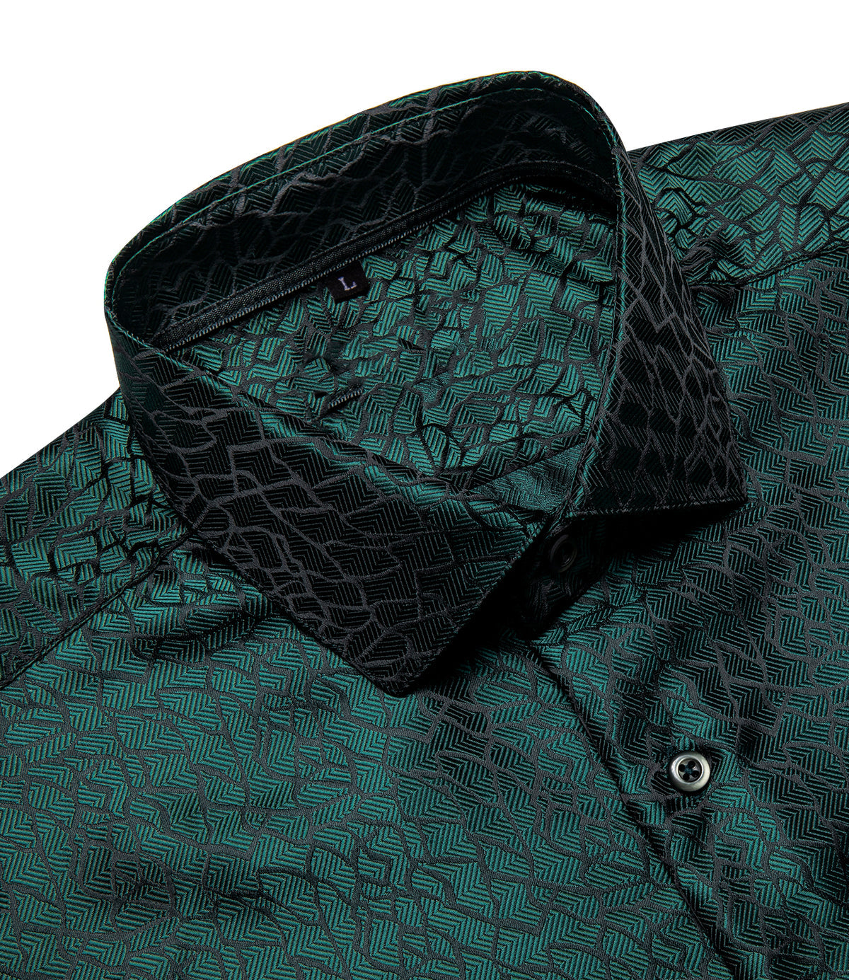 Forest Green Signature Long Sleeve Shirt shirt    - Sophisticated Gentlemen