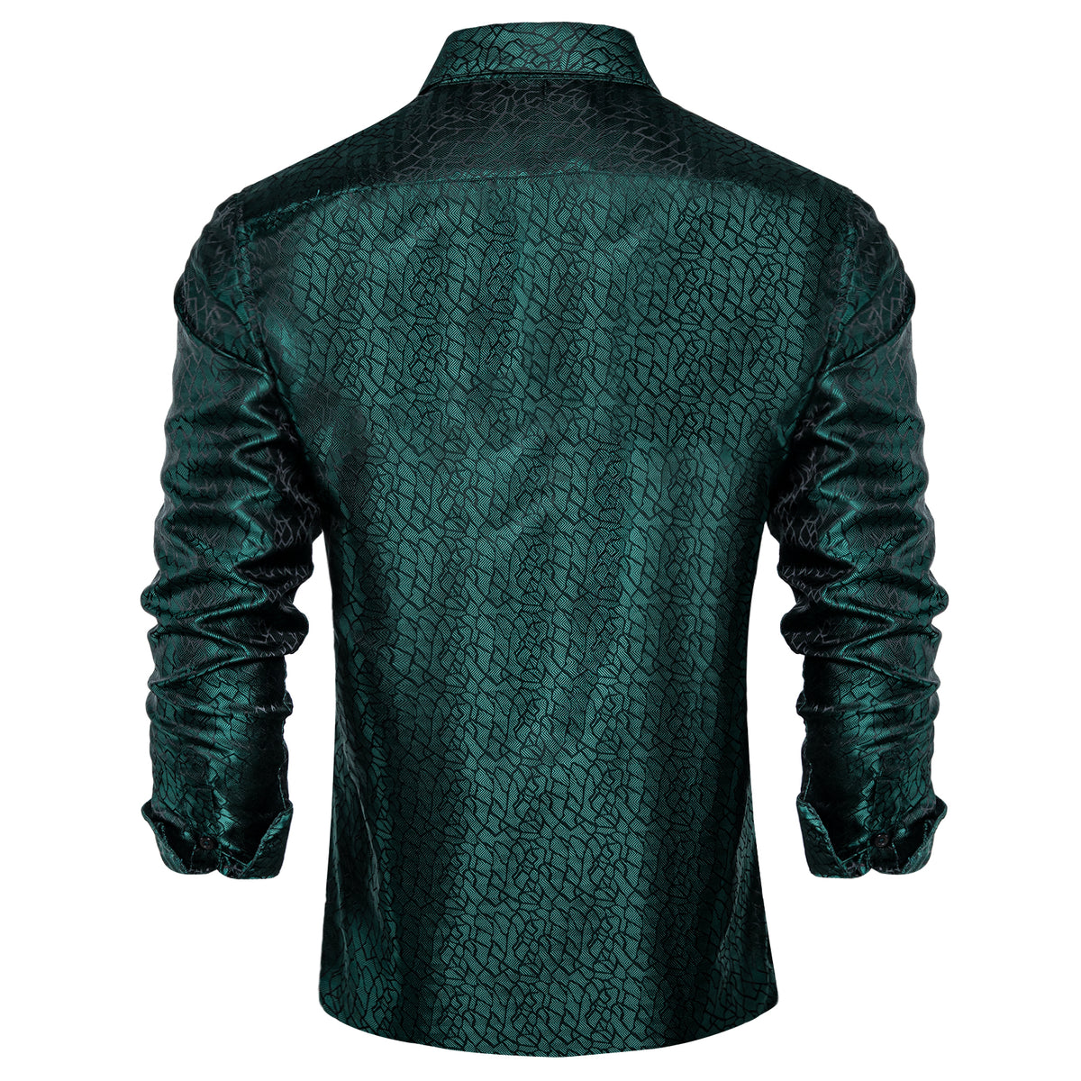 Forest Green Signature Long Sleeve Shirt shirt    - Sophisticated Gentlemen