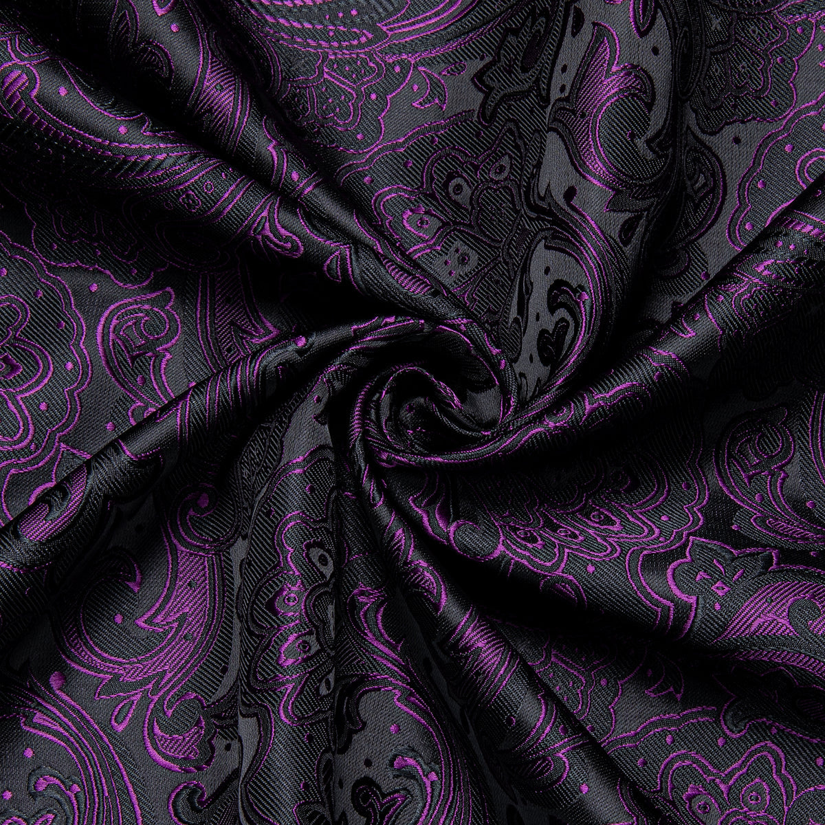 Dark Purple Floral Dress Shirt shirt - Sophisticated Gentlemen