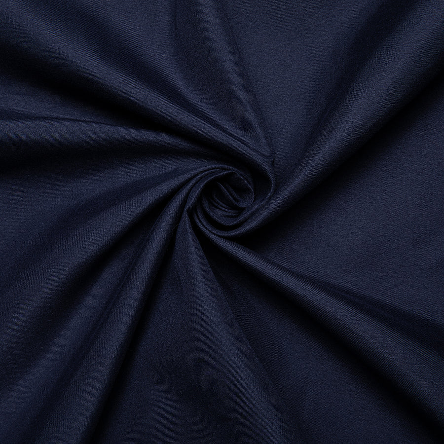 Navy Blue with Golden Accent Silk Dress Shirt shirt - Sophisticated Gentlemen