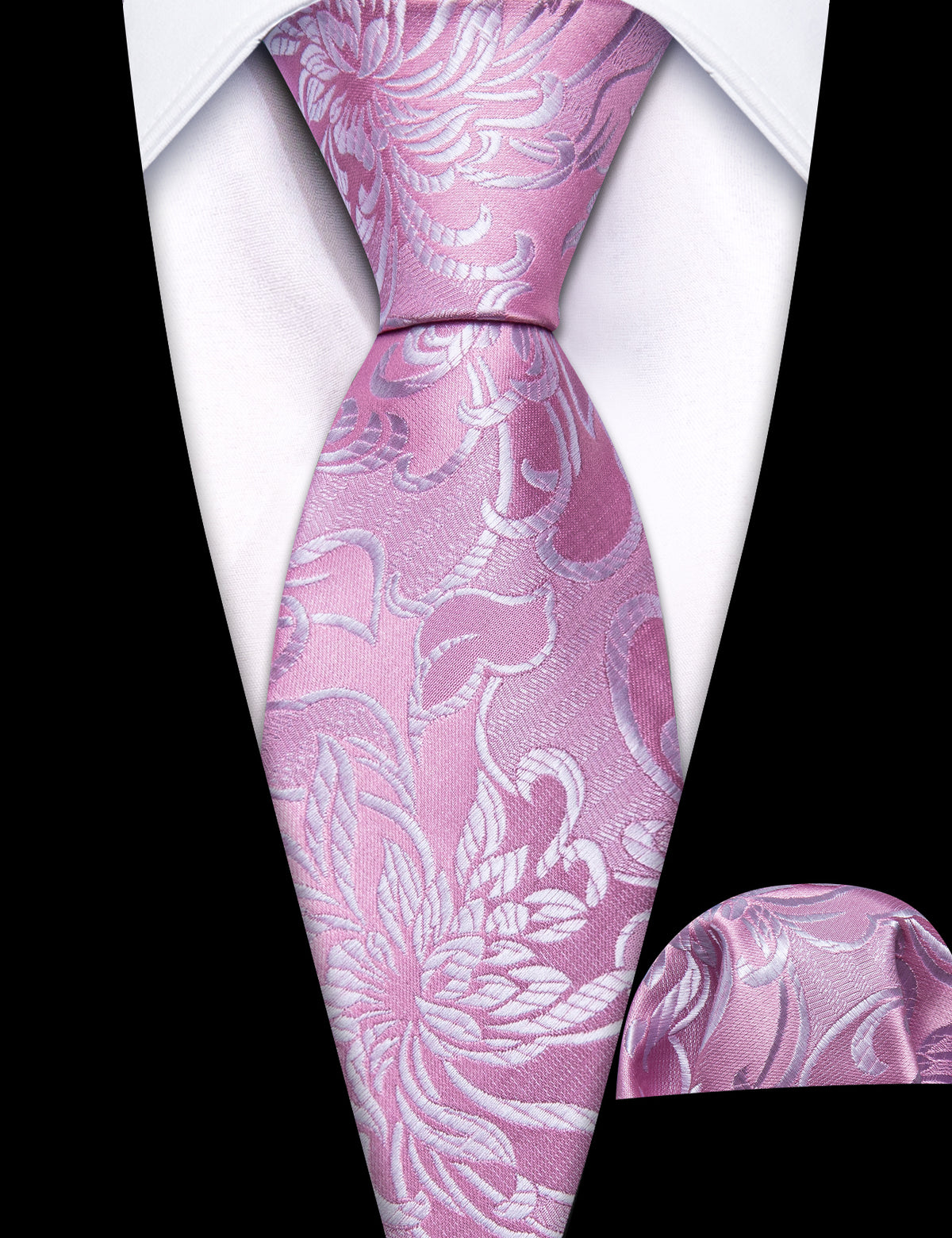 Pink Paisley Children's Silk Tie, Pocket Square and Cufflinks Set tie sets - Sophisticated Gentlemen