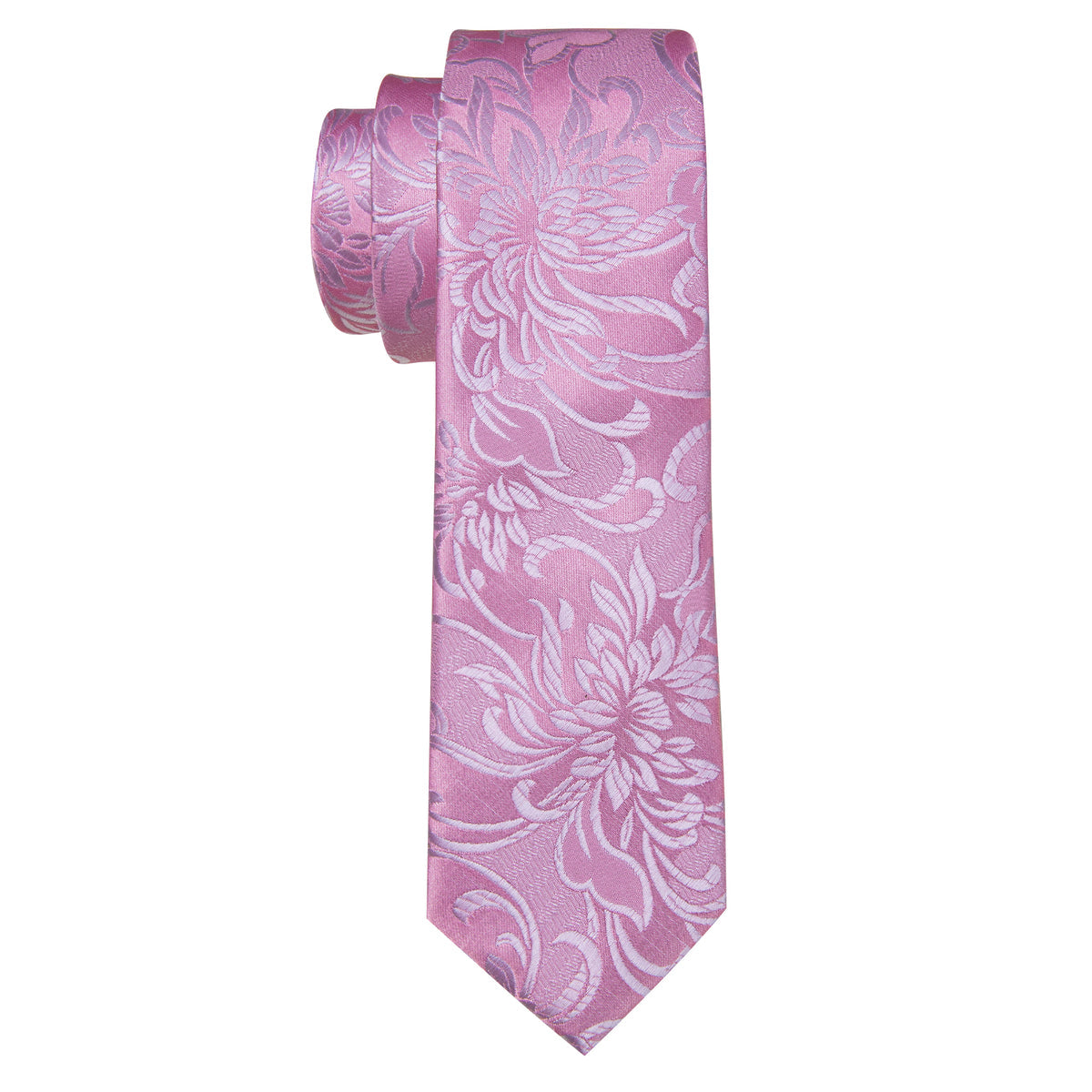 Pink Paisley Children's Silk Tie, Pocket Square and Cufflinks Set tie sets - Sophisticated Gentlemen