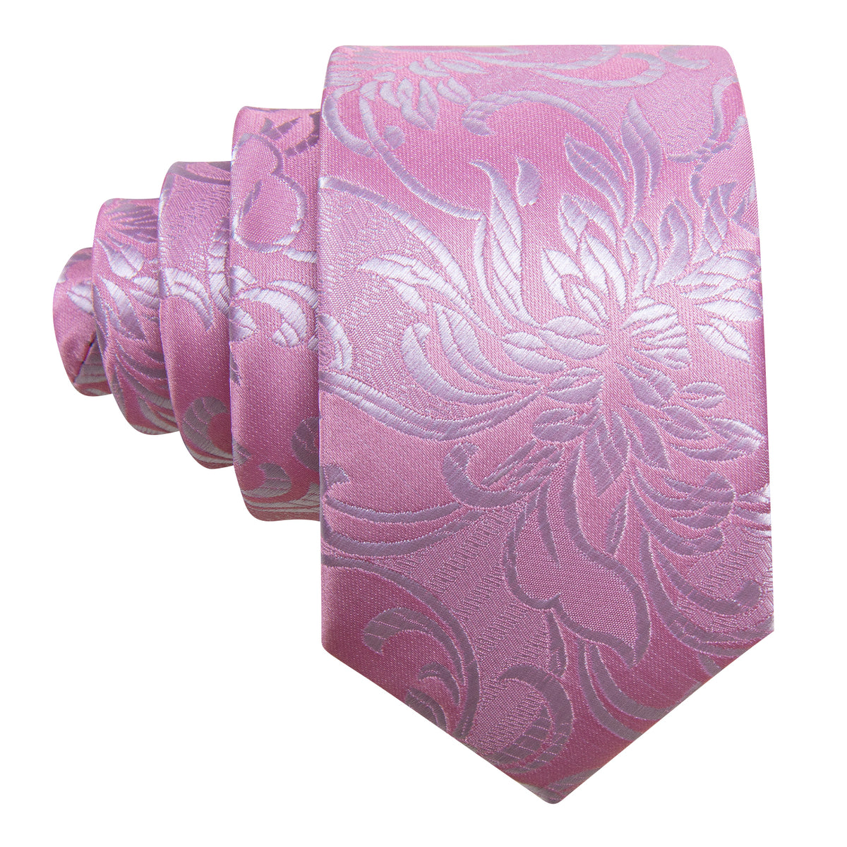 Pink Paisley Children's Silk Tie, Pocket Square and Cufflinks Set tie sets - Sophisticated Gentlemen