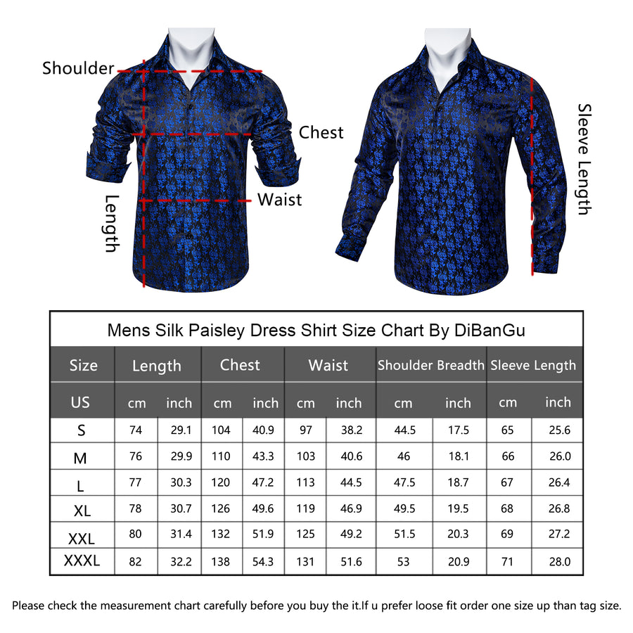 Black and Gold Floral Silk Dress Shirt shirt - Sophisticated Gentlemen
