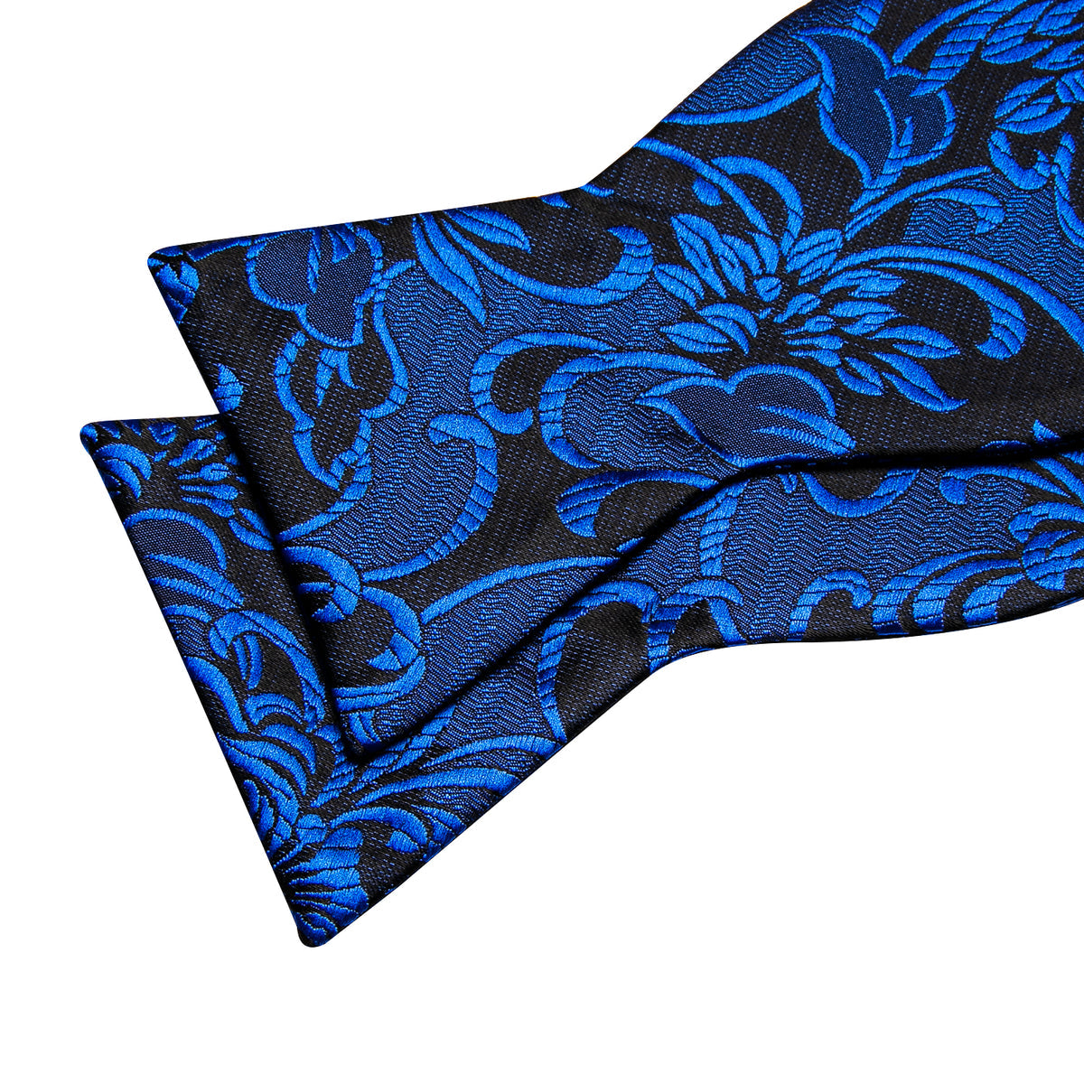 Peacock Blue Paisley Bow Tie Set bow ties - Sophisticated Gentlemen