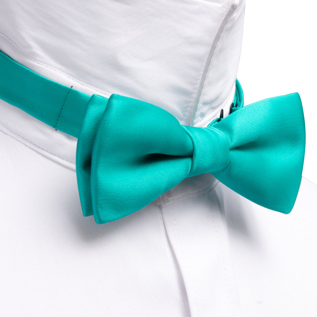 Aqua Solid Kids Bow Tie Set bow ties - Sophisticated Gentlemen