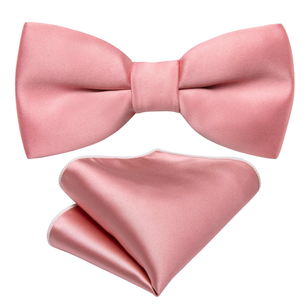 Light Coral Solid Kids Bow Tie Set bow ties - Sophisticated Gentlemen