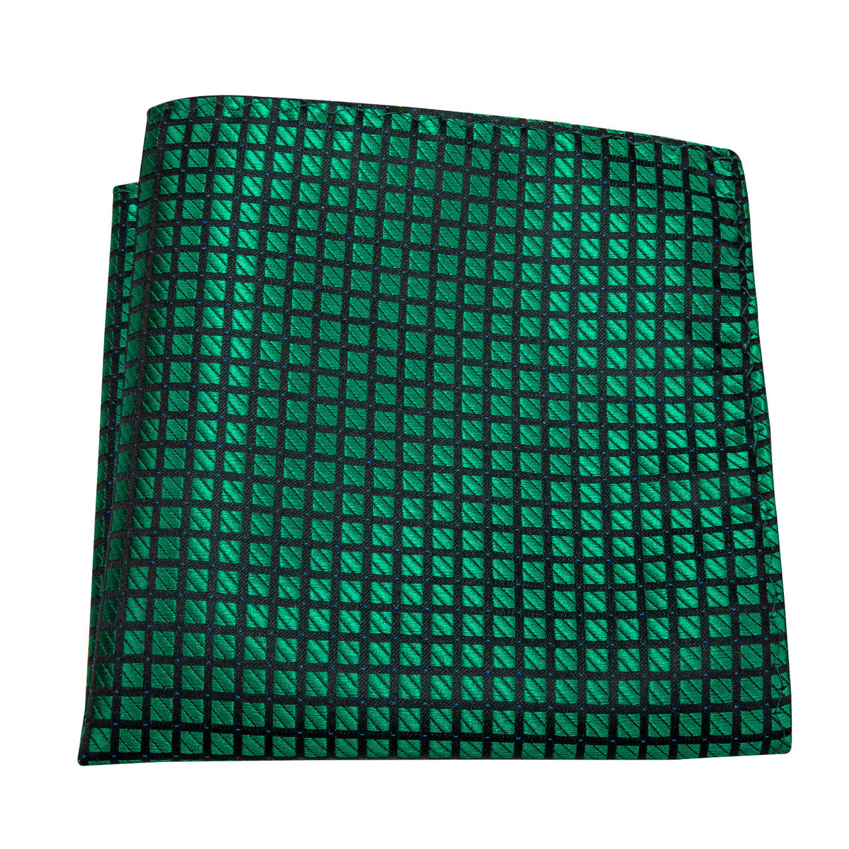 Green Plaid Bow Tie Set bow ties - Sophisticated Gentlemen