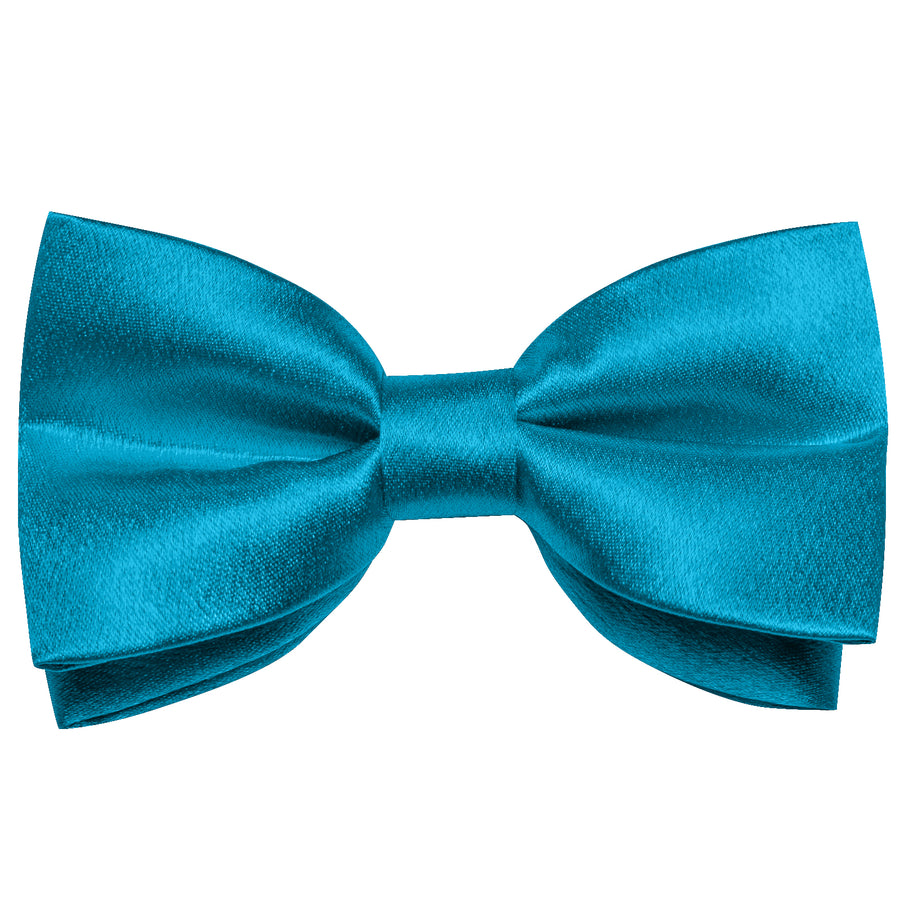 Royal Blue Solid Silk Bowtie & Vest Set vest set - Sophisticated Gentlemen