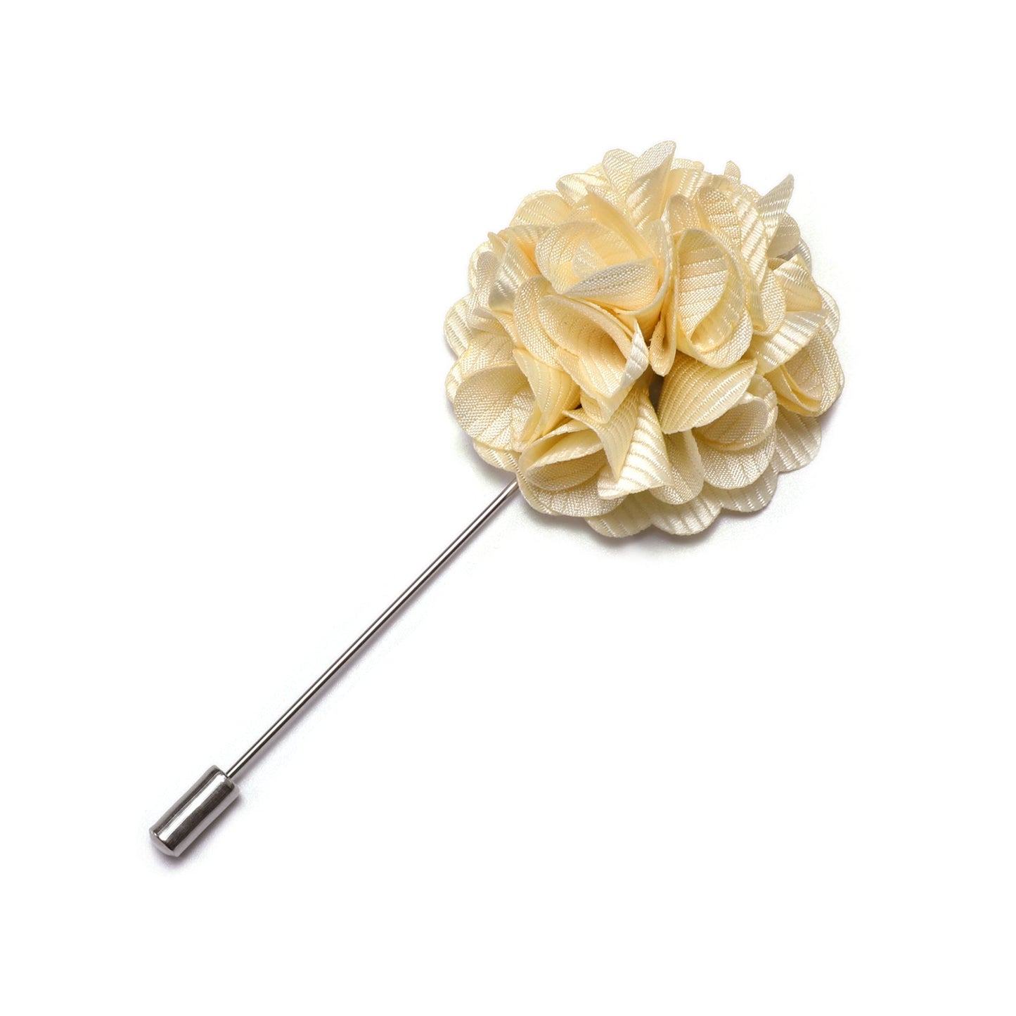 Vanilla Floral Lapel Pin lapel pin - Sophisticated Gentlemen