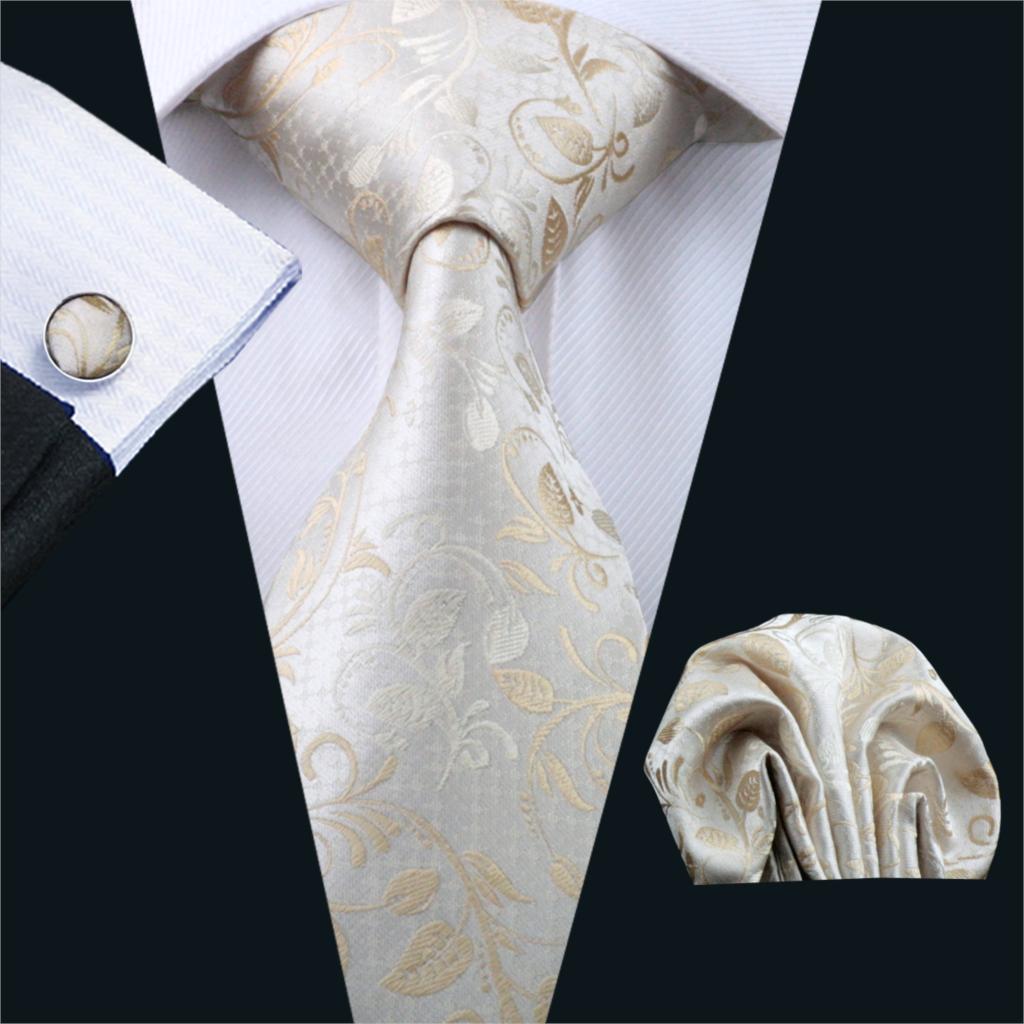 Creeping Flowers Tie, Pocket Square and Cufflinks tie sets - Sophisticated Gentlemen