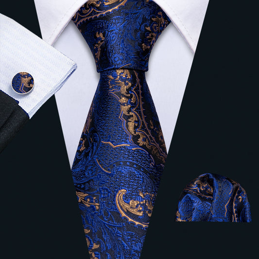Deep Ocean Tie Set tie sets - Sophisticated Gentlemen