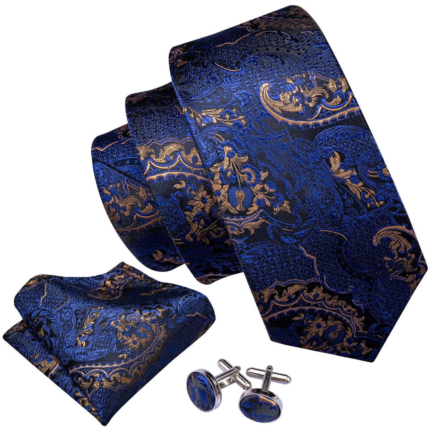 Deep Ocean Tie Set tie sets - Sophisticated Gentlemen