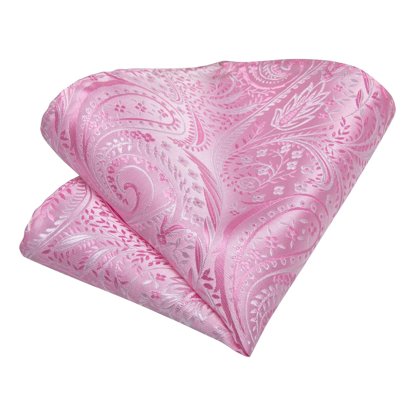 Gently Pink Tie, Pocket Square and Cufflinks tie sets - Sophisticated Gentlemen