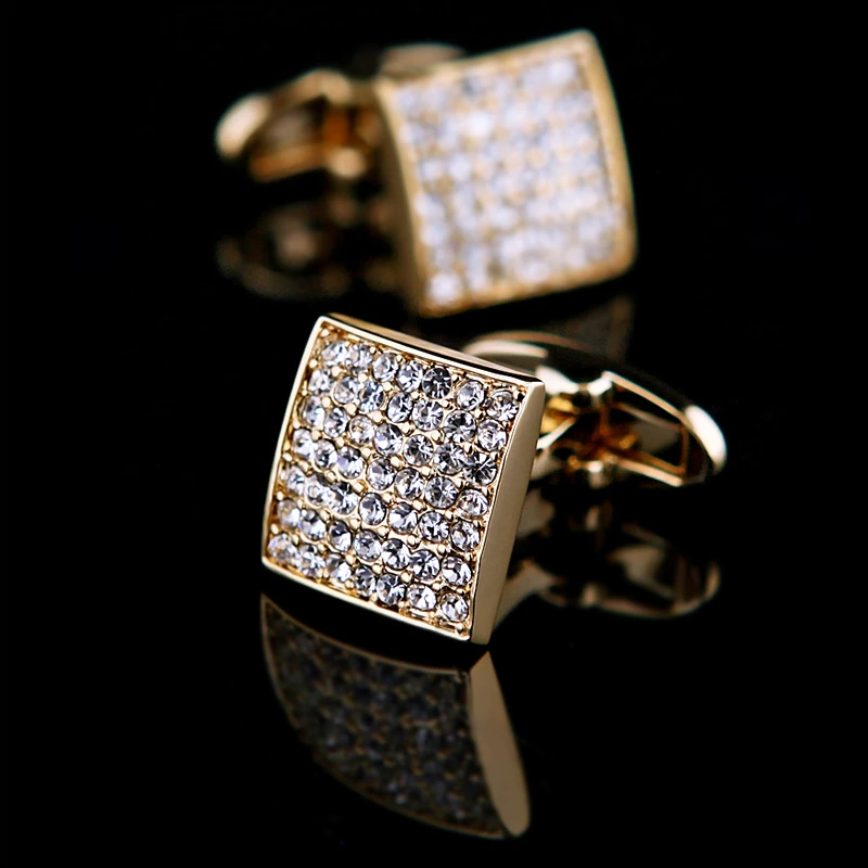 Luxury Gold Wedding Cufflinks Cufflink - Sophisticated Gentlemen