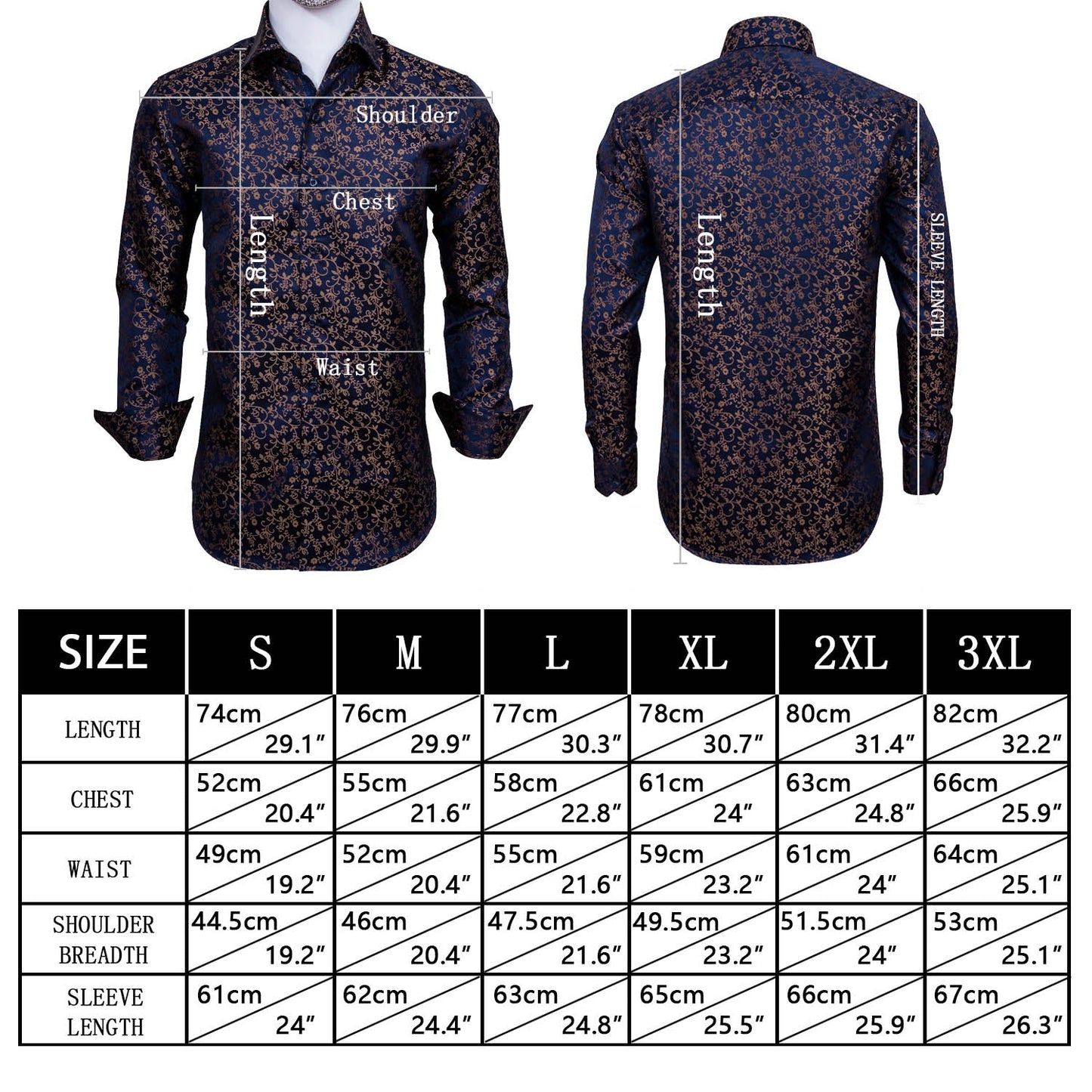 The Stallion Floral Dress Shirt shirt - Sophisticated Gentlemen