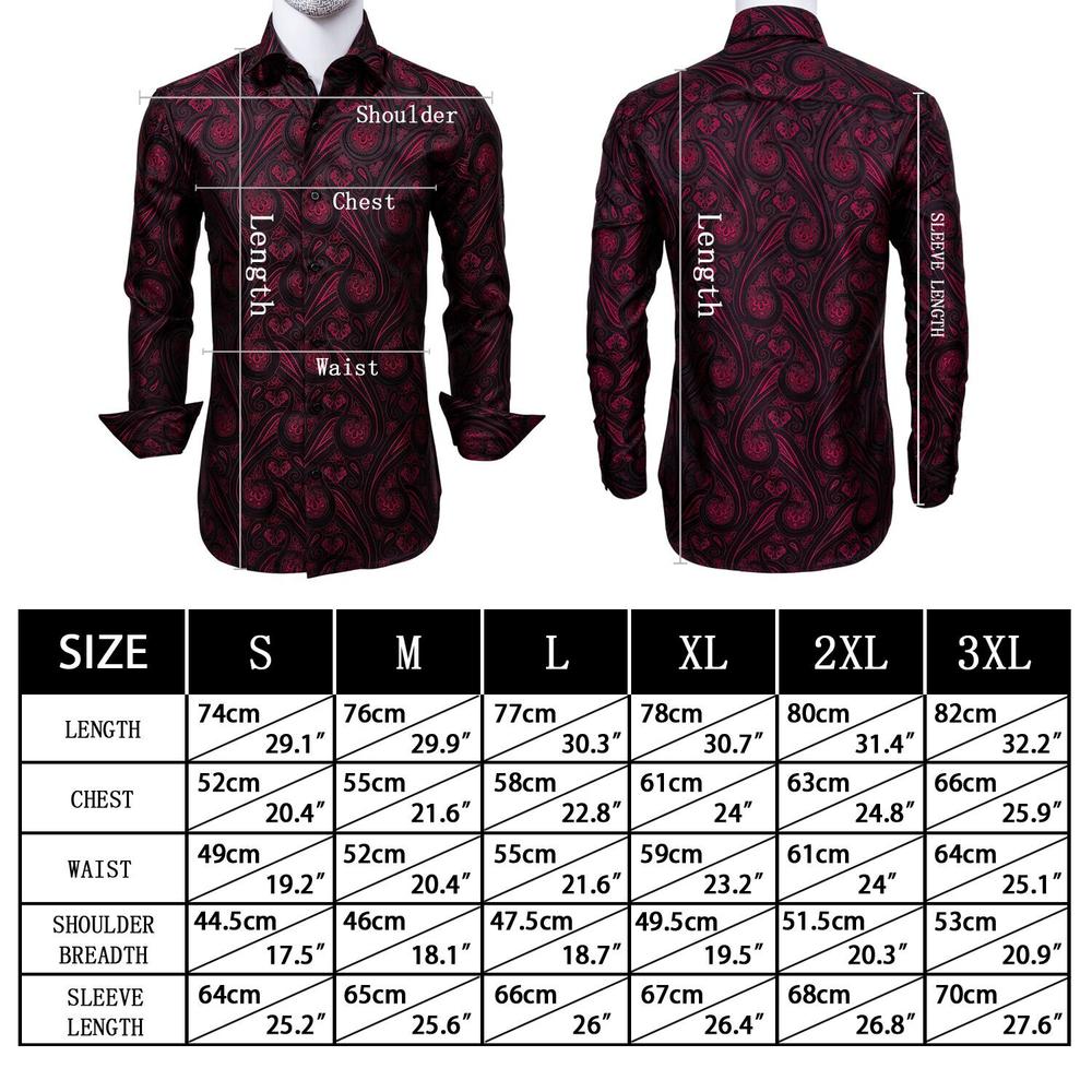 Gold and Black Paisley Dress Shirt shirt - Sophisticated Gentlemen