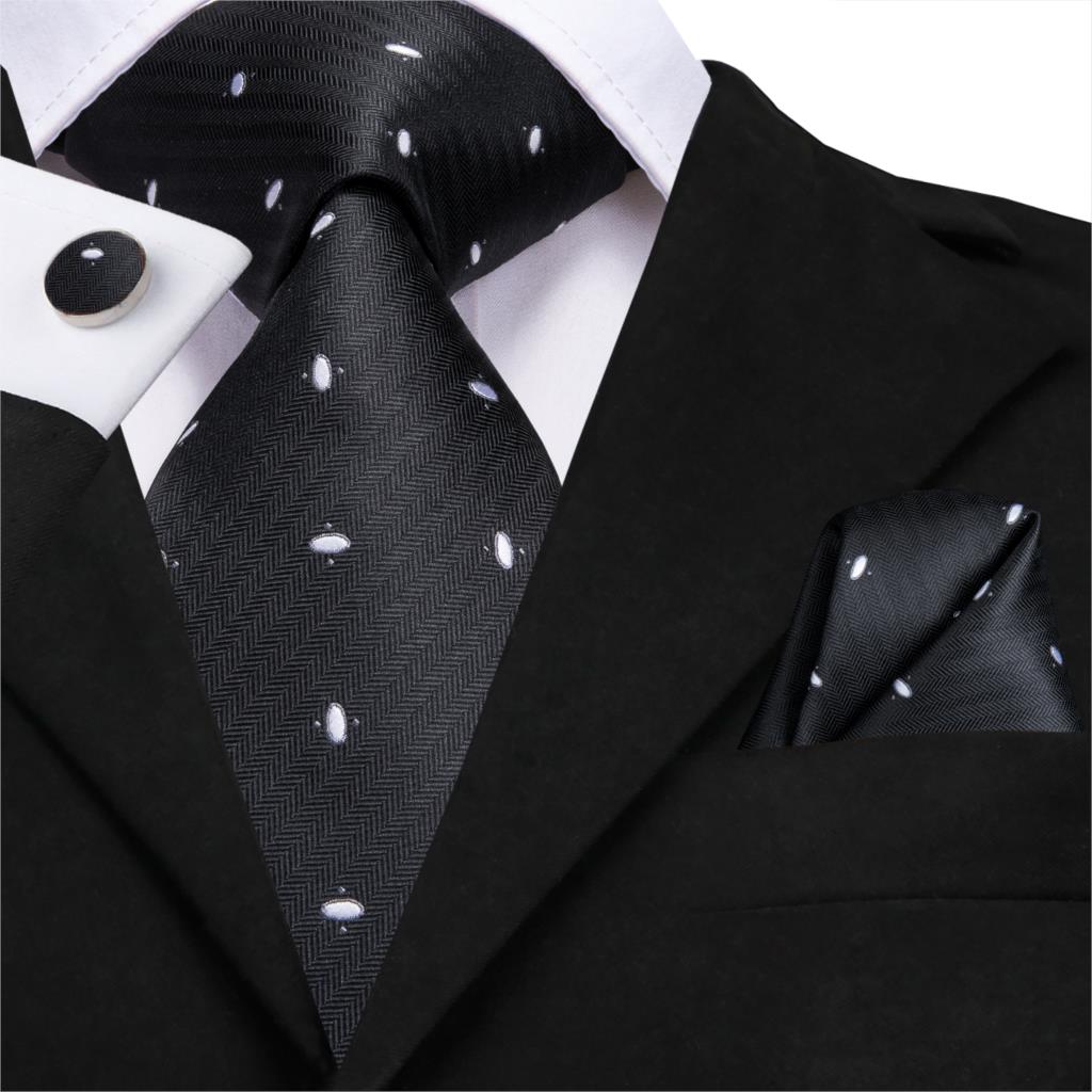 UFO Sighting Tie, Pocket Square and Cufflinks tie sets    - Sophisticated Gentlemen