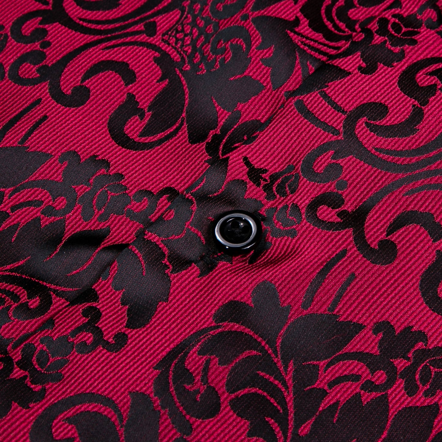 Red and Black Ornamental Dress Shirt shirt - Sophisticated Gentlemen