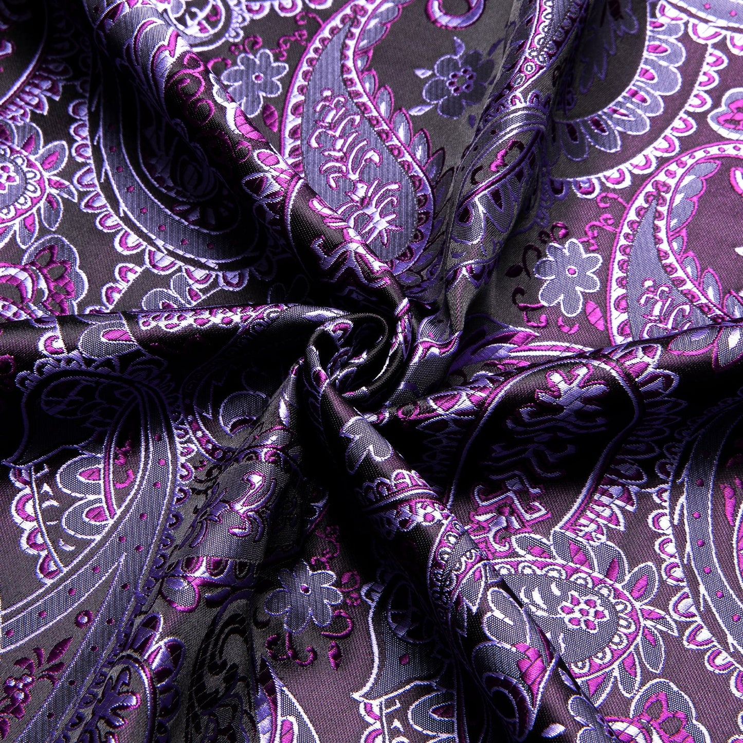 Purple Paisley Luxury Dress Shirt shirt - Sophisticated Gentlemen