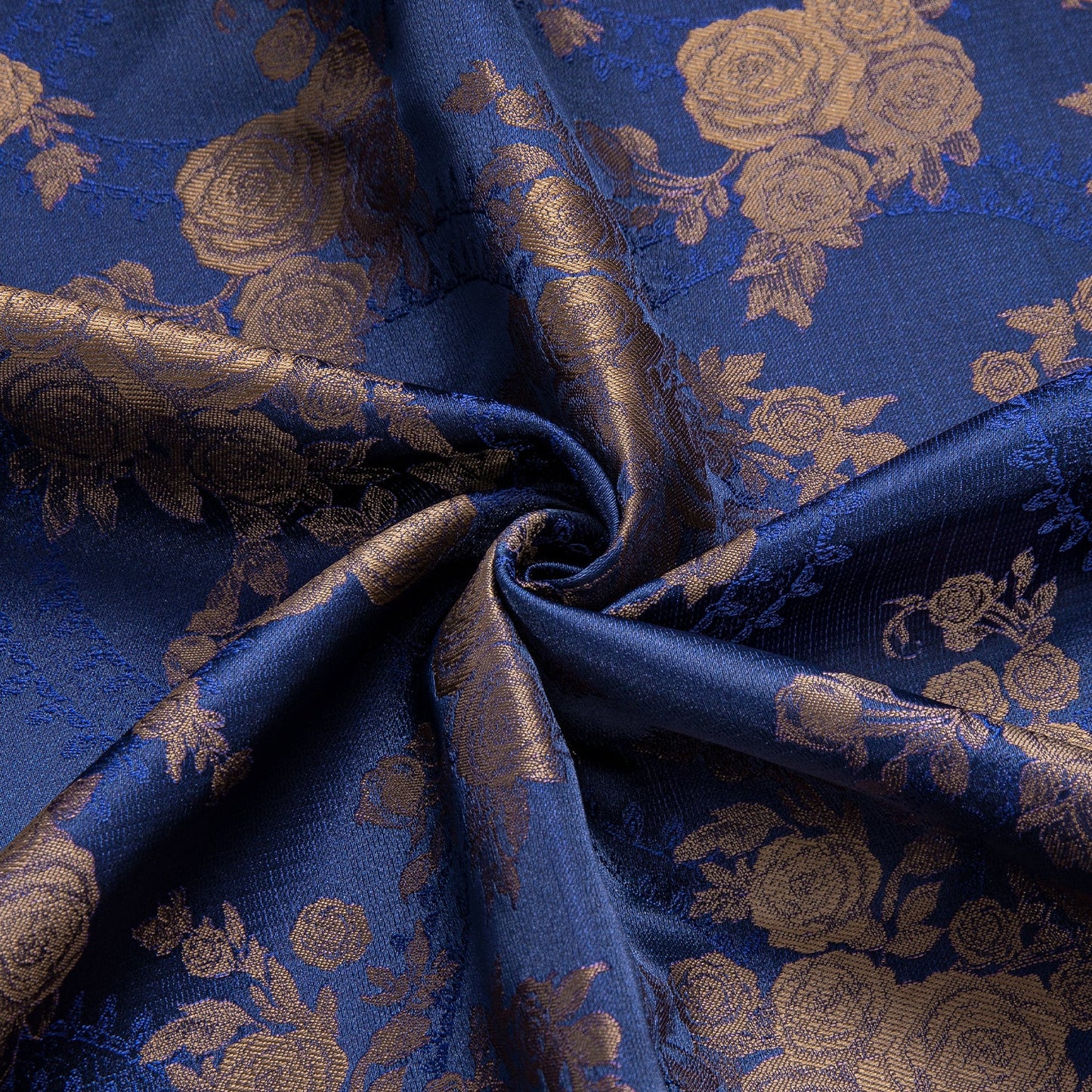 Blue and Brown Floral Dress Shirt shirt - Sophisticated Gentlemen