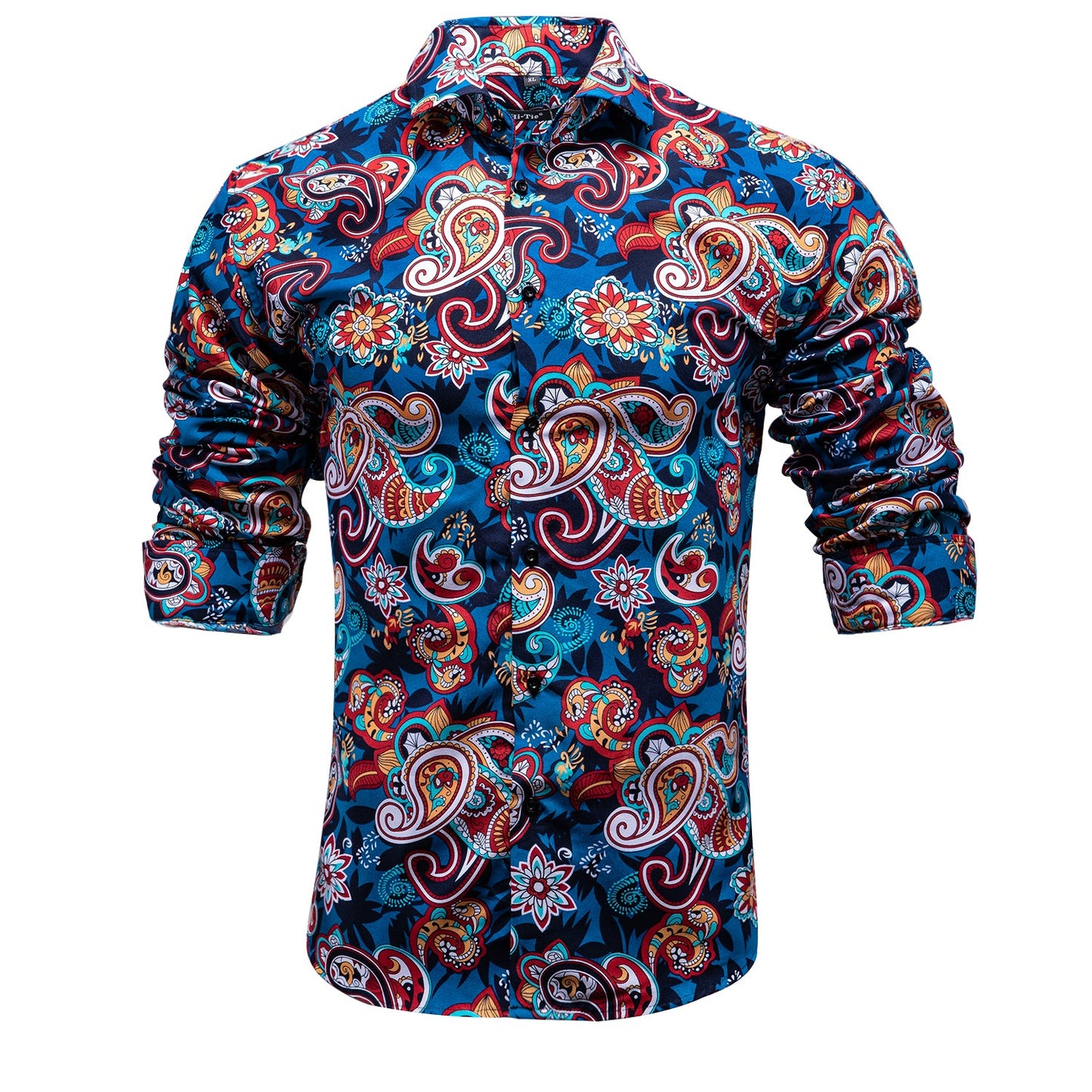 Hawaiian Paisley Dress Shirt shirt - Sophisticated Gentlemen