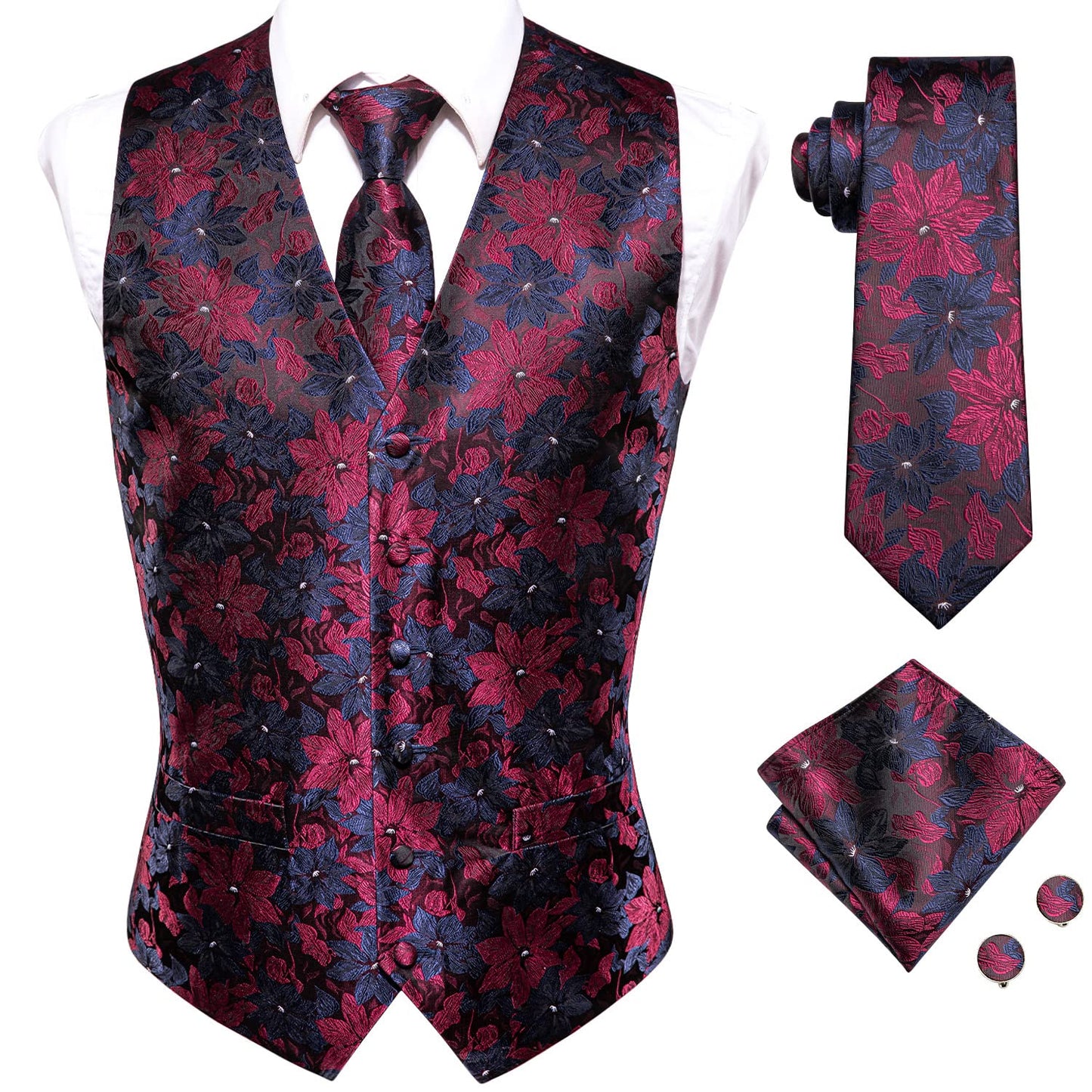 Herbarium Vest Set vest set S (Chest 41) - Sophisticated Gentlemen