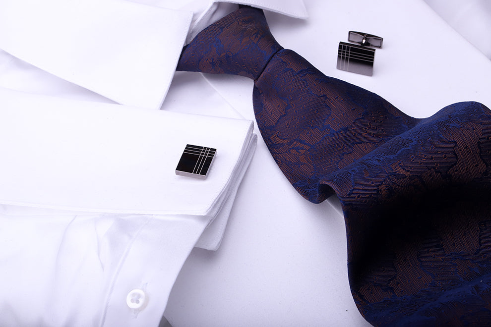 Gunmetal Cufflinks Cufflink - Sophisticated Gentlemen