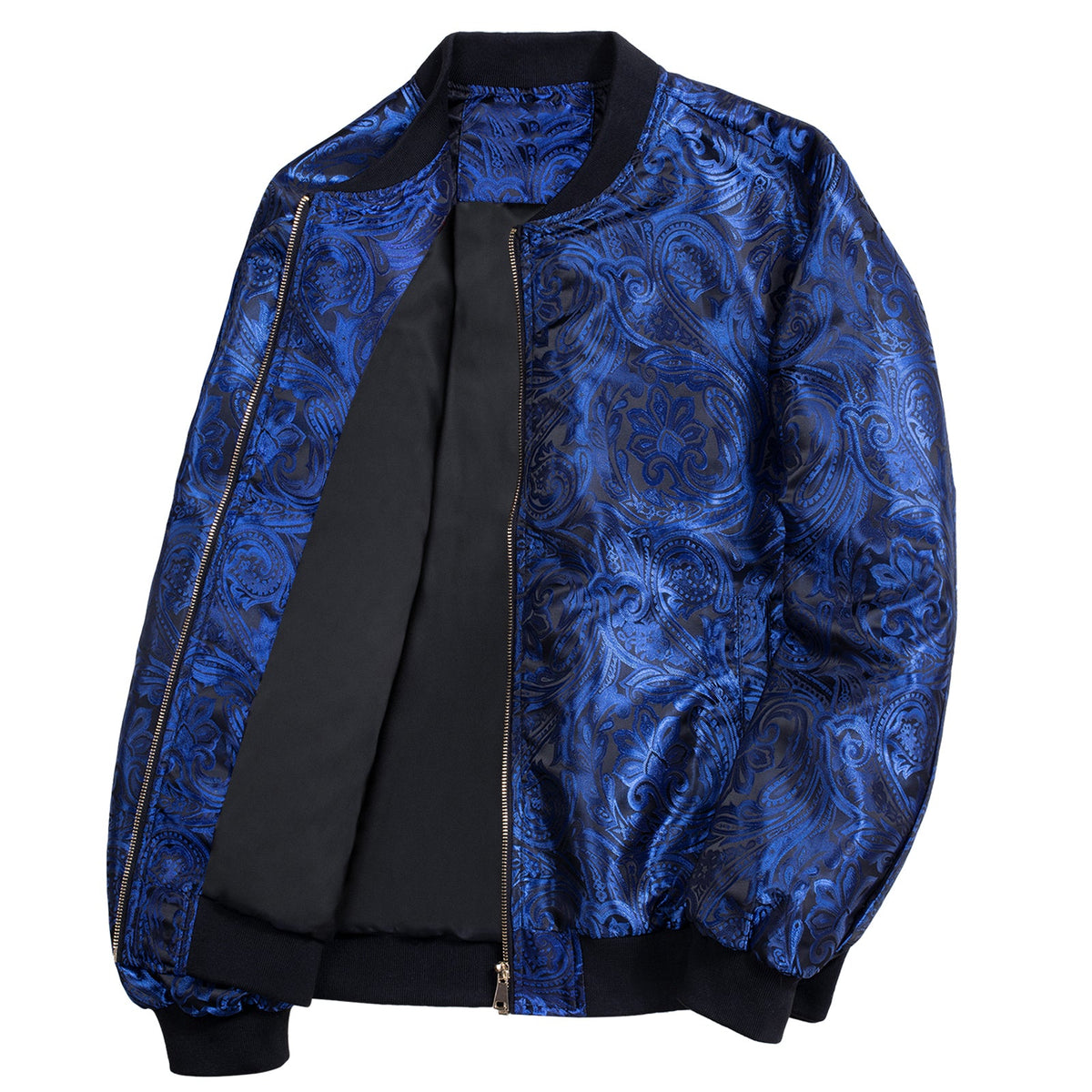 Giana Paisley Wave Silk Jacket