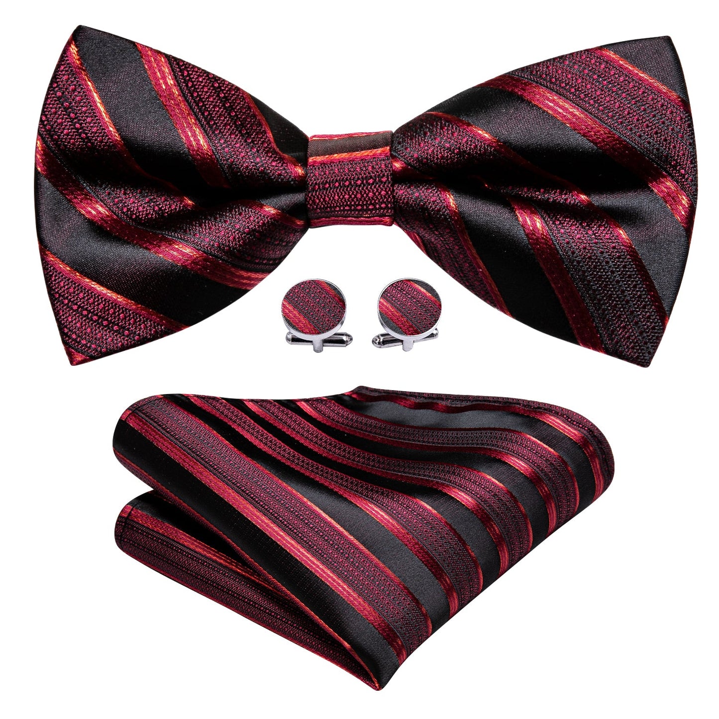 Bloody Stripes Bow Tie bow ties - Sophisticated Gentlemen