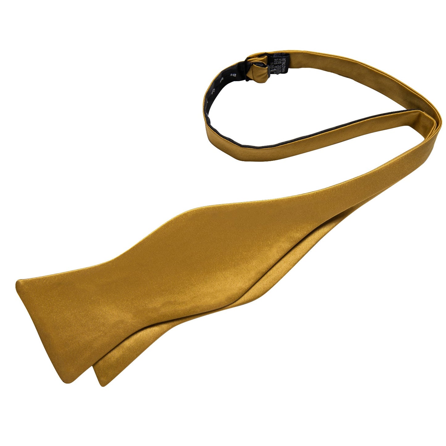 Solid Gold Silk Bow Tie bow tie - Sophisticated Gentlemen