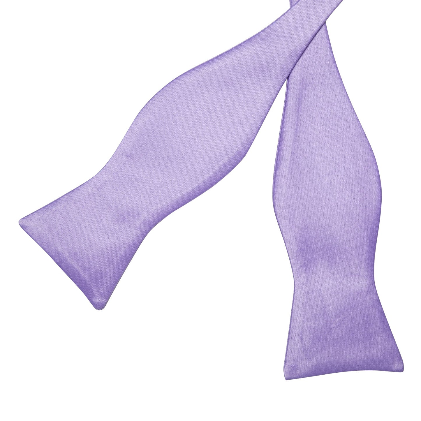 Solid Purple Silk Bow Tie bow tie - Sophisticated Gentlemen