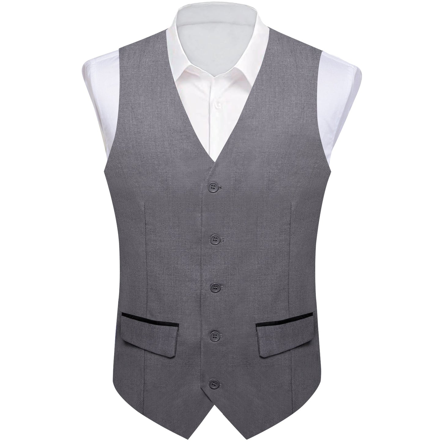 Gray Suit Vest vest set - Sophisticated Gentlemen