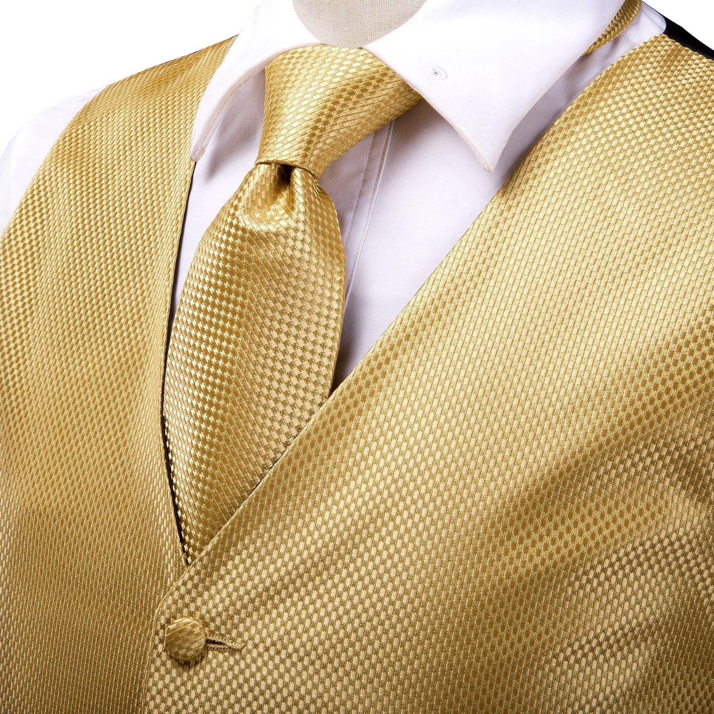 Champagne Snake Skin Vest Set vest set - Sophisticated Gentlemen