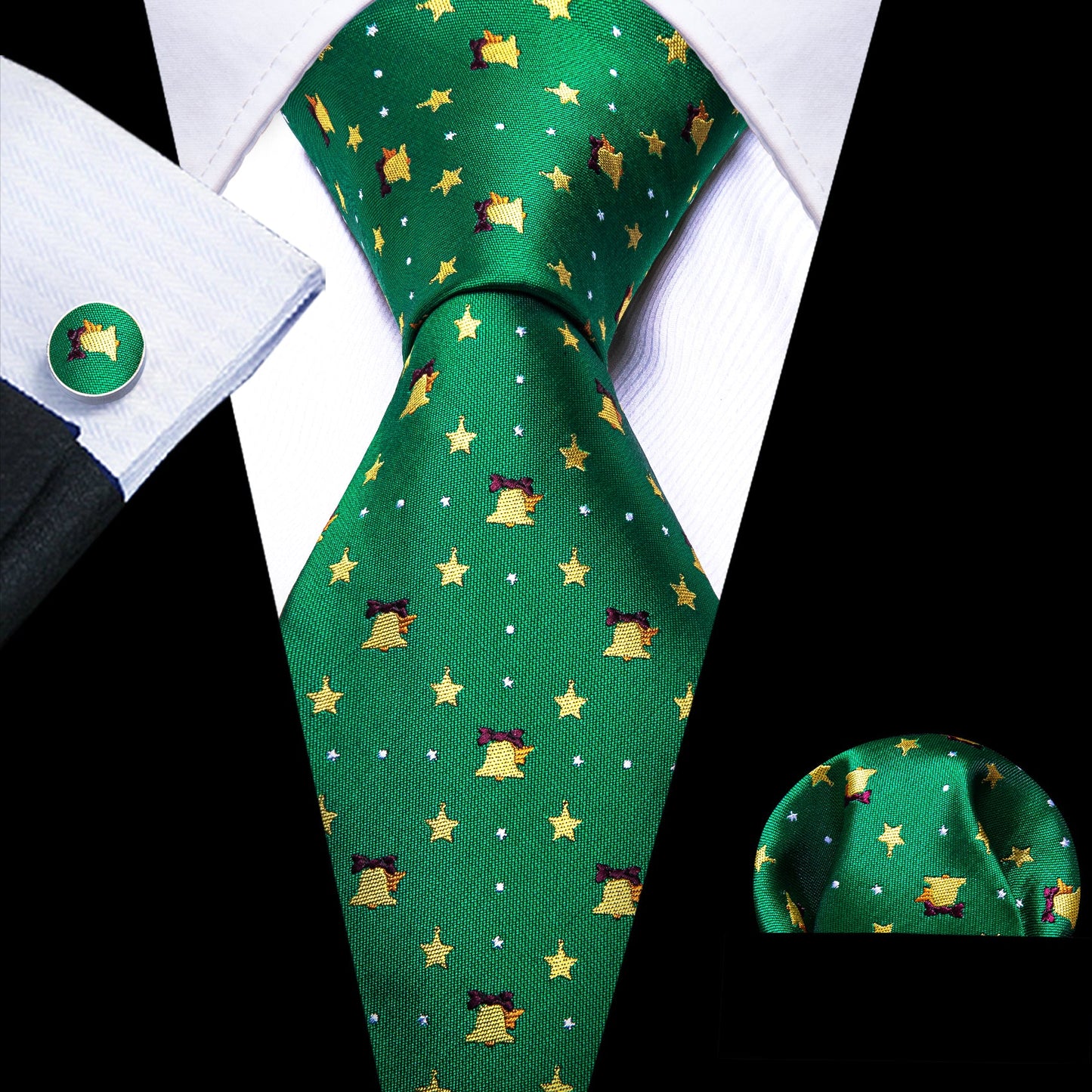 Christmas Bells Tie Set tie sets - Sophisticated Gentlemen
