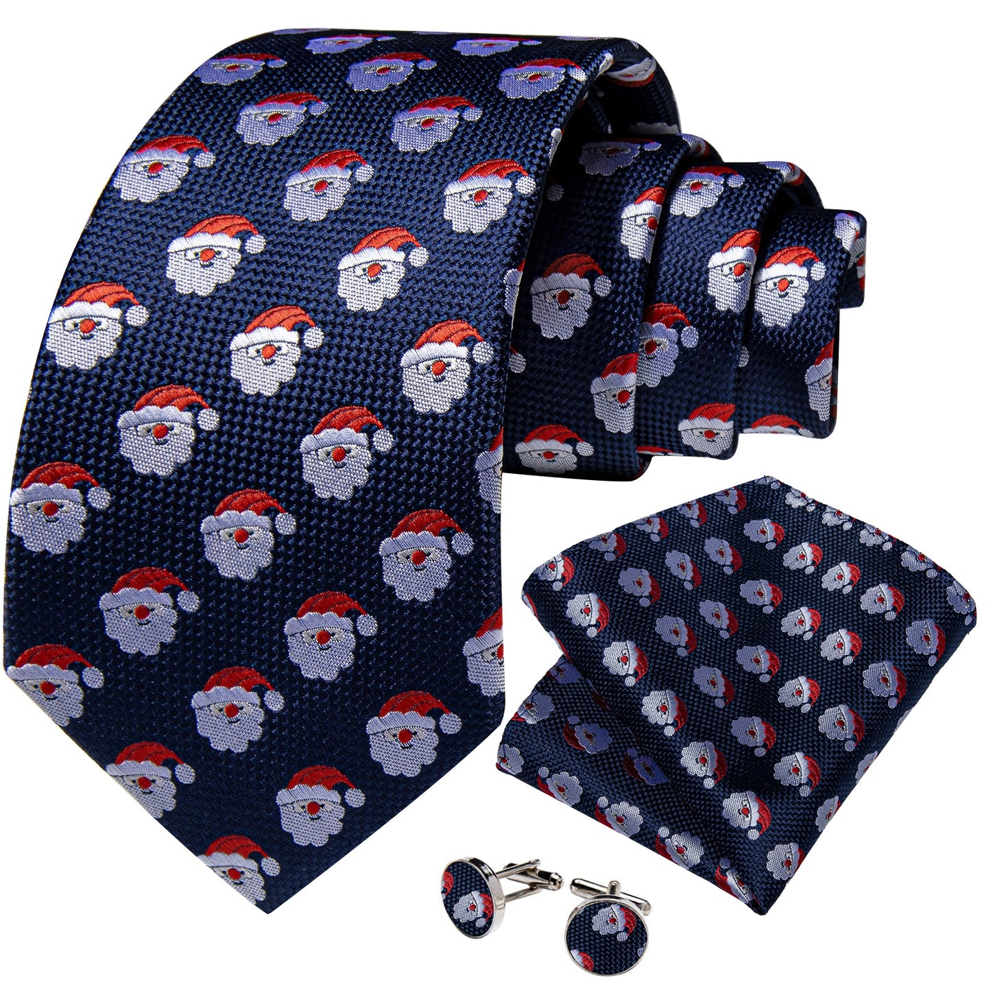 Smiling Santa Tie Set tie sets - Sophisticated Gentlemen