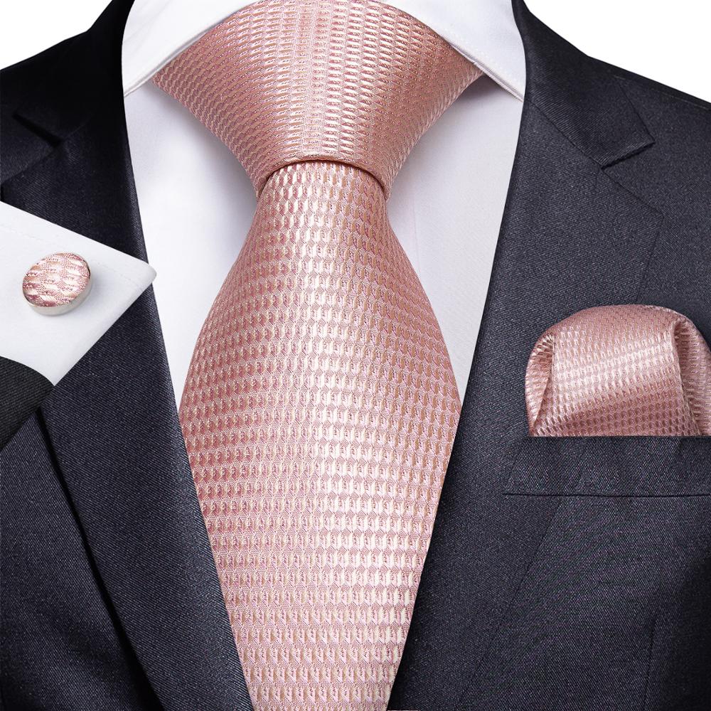 Peach Tie, Pocket Square and Cufflinks tie sets - Sophisticated Gentlemen