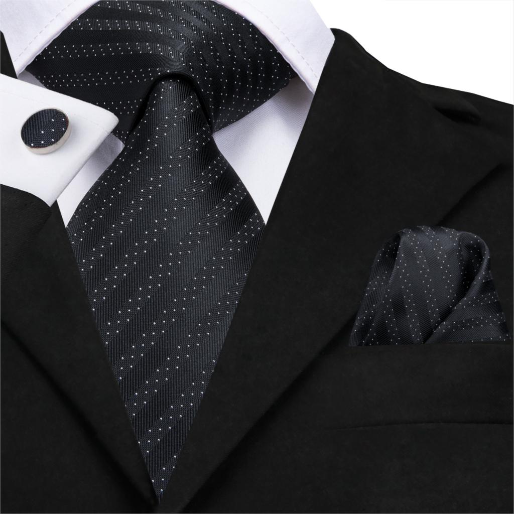 Galaxies Tie, Pocket Square and Cufflinks tie sets    - Sophisticated Gentlemen