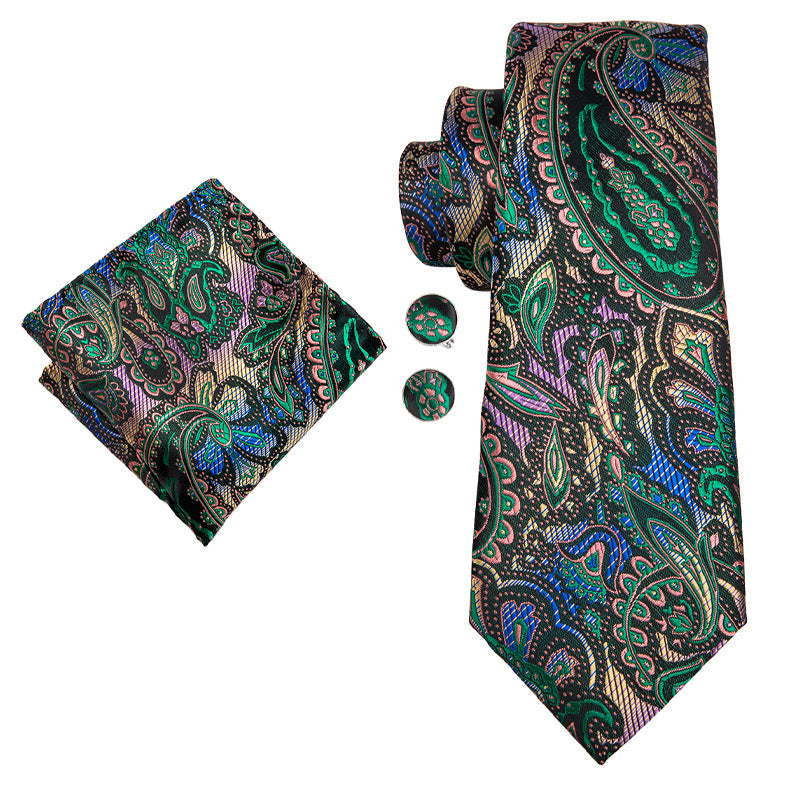 Avatar Tie, Pocket Square and Cufflinks tie sets - Sophisticated Gentlemen
