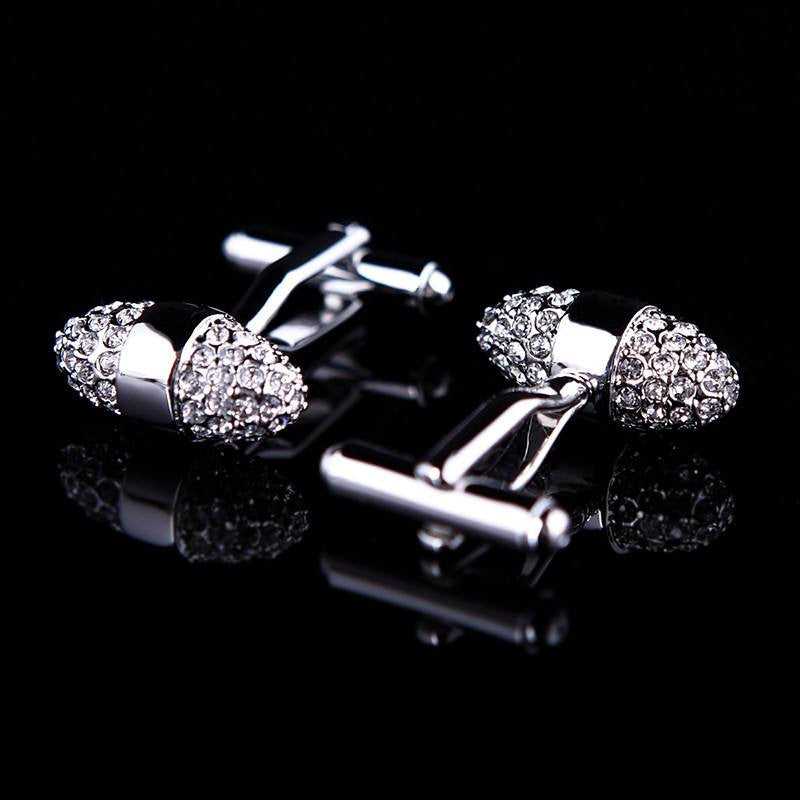 Crystal Egg Cufflinks cufflink - Sophisticated Gentlemen